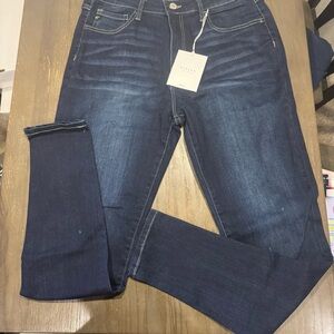 KanCan Dark Blue High Rise Jeans